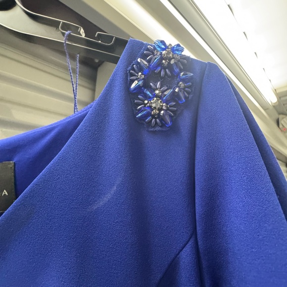 Adrianna Papell Royal Blue Formal Dress – Size 18W – New With Tags - Picture 7 of 10